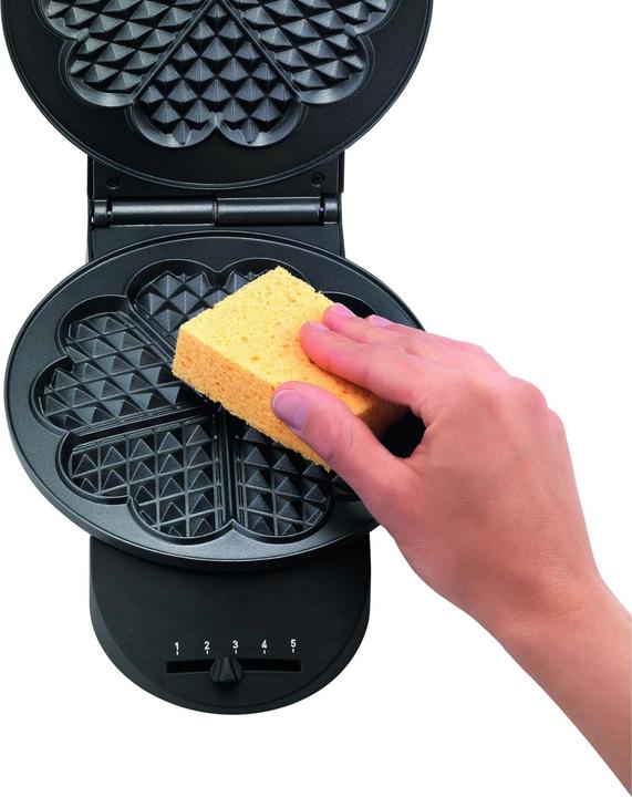 Produktbild Tefal Ultracompact Herzwaffeln Sandwichmaker & Waffeleisen (WM310D)