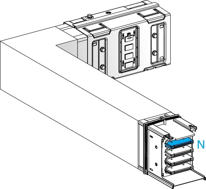 Actual product image Schneider Electric SE KSA630DLL41A KSA Angled element selector length (Terminal strips)