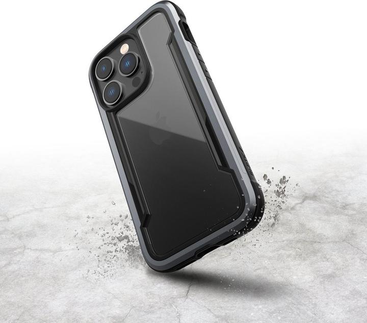 Productafbeelding X-Doria Shield Case iPhone 14 Pro gepantserde hoes zwart (Apple iPhone 14 Pro)