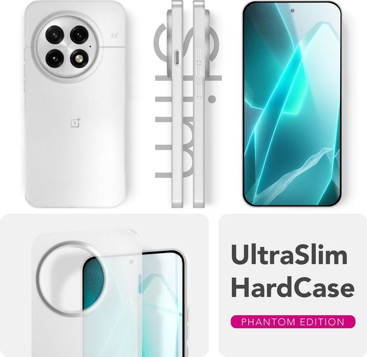 Produktbild Nalia Phantom - 0,3mm Extrem Dünn, Federleicht, Mattiert, Minimalistisch - Ultra-Slim Handycase (OnePlus 13)