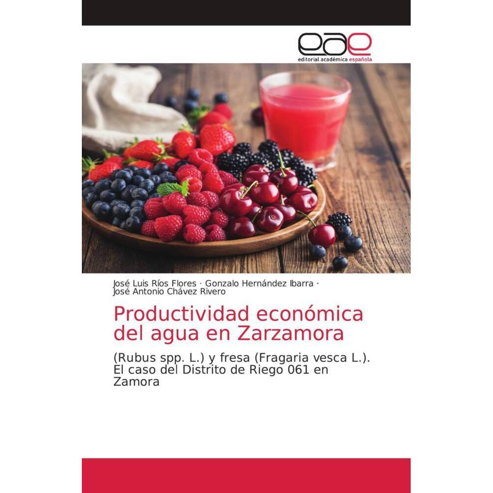 Productividad económica del agua en Zarzamora, Fachbücher von Gonzalo Hernández Ibarra, José Luis Ríos Flores, José Anto...
