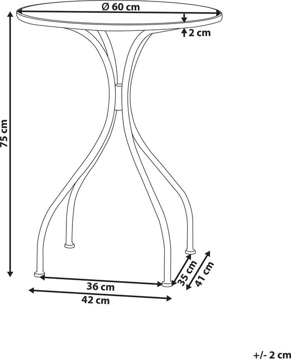 Produktbild Beliani Chapeco