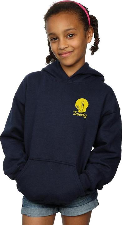 Produktbild Looney Tunes Tweety Pie Head Kapuzenpullover Mädchen (140, 146)