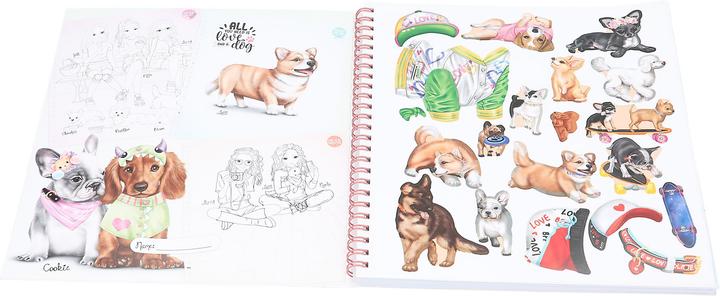 Produktbild Magni Depesche TOPModel Malbuch Create your TOPModel Doggy 1,5x21x22cm