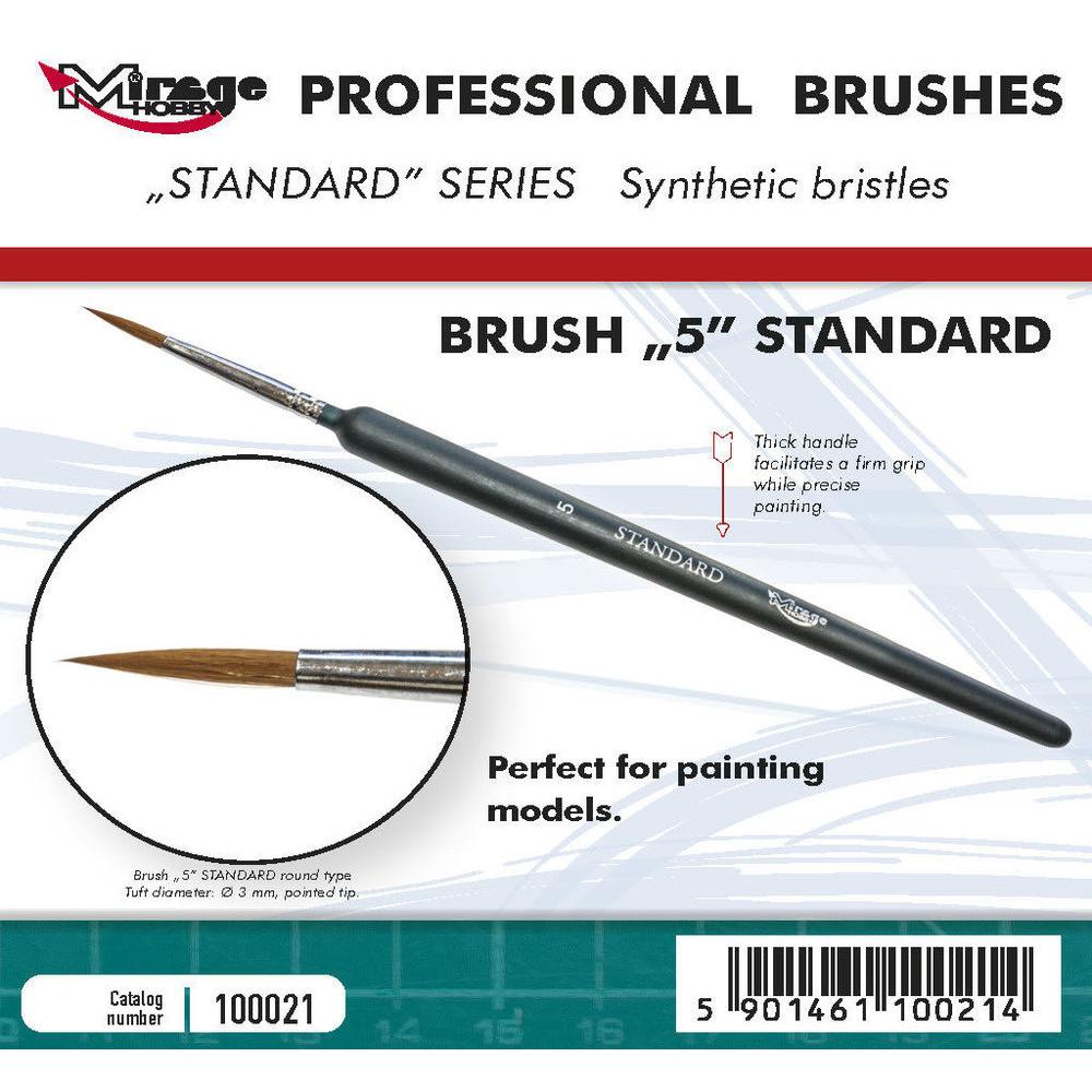Mirage Hobby, Pinsel, Mirage Brush Standard Size 5