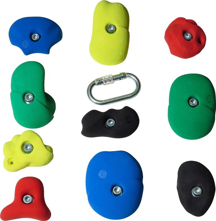 Actual product image Sport-Thieme Climbing Handle Set Light (Multicoloured)