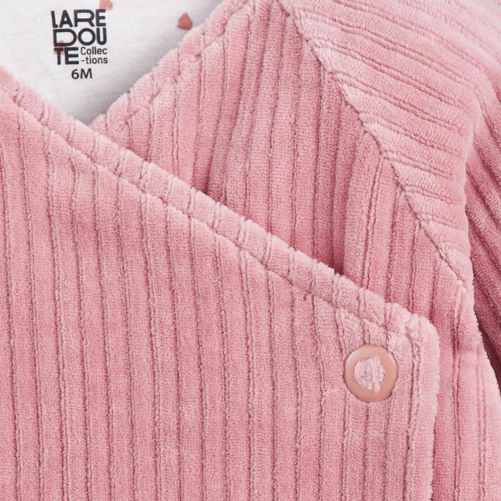 Produktbild La Redoute Collections 2-teiliges Set aus Samt