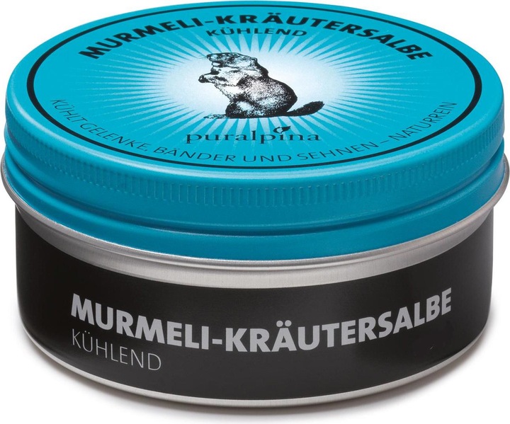 Actual product image Puralpina Murmeli herbal ointment cooling (1 x, 50 ml, 70 g)