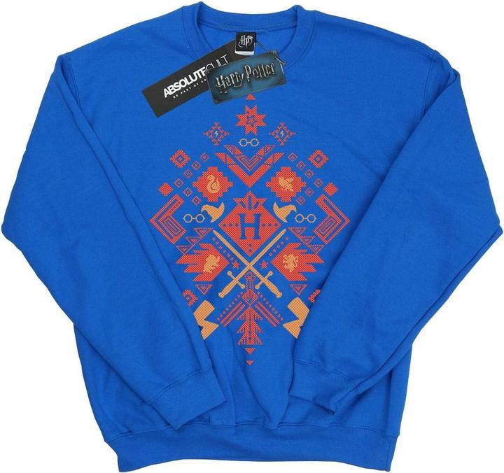 Produktbild Christmas Fair Isle Sweatshirt Mädchen (152, 158)