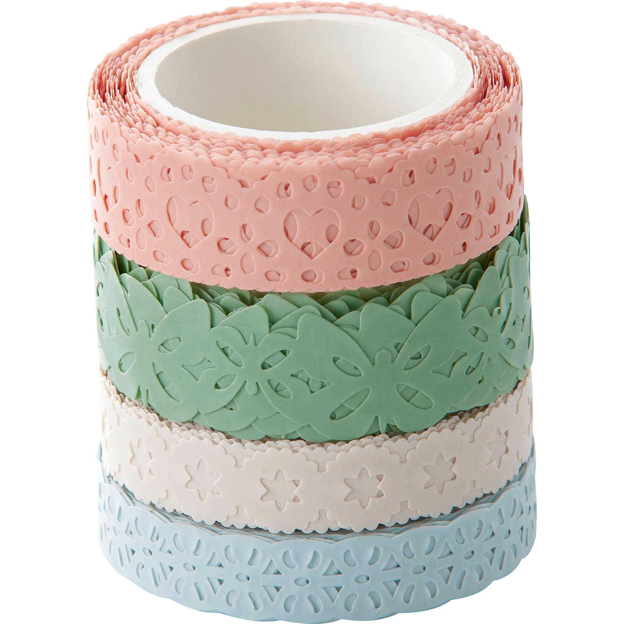Folia Set di bordi in pizzo Washi decor