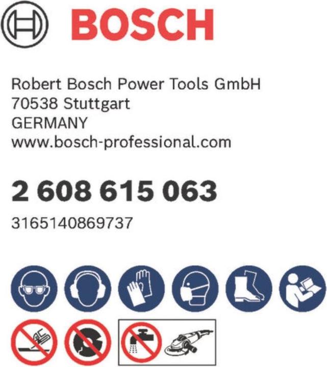 Produktbild Bosch Professional Zubehör PRO Multi Material Diamanttrennscheibe, 180 x 22,23 mm