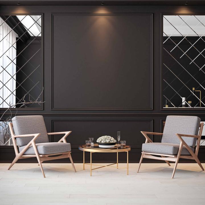 Produktbild Brandson 6x LED Deckenspot Set, dimmbar & schwenkbar, Einbaustrahler, Einbauleuchte, Einbauspot, schwarz, 6er (350 lm)