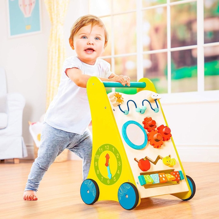 Actual product image B. toys by Battat Wooden baby walker