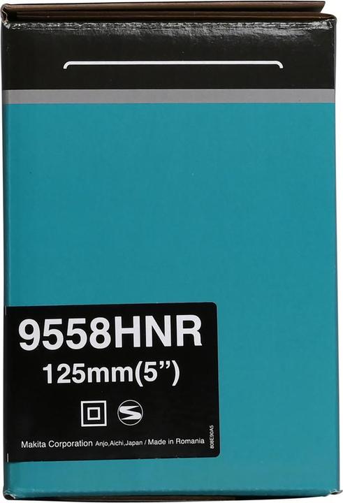 Actual product image Makita 9558HNRX1 Angle grinder 125MM 840W (125 mm)