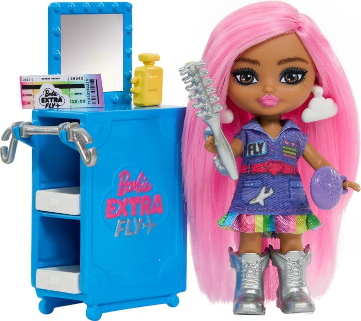 Produktbild Mattel Jet Rose Barbie Mini