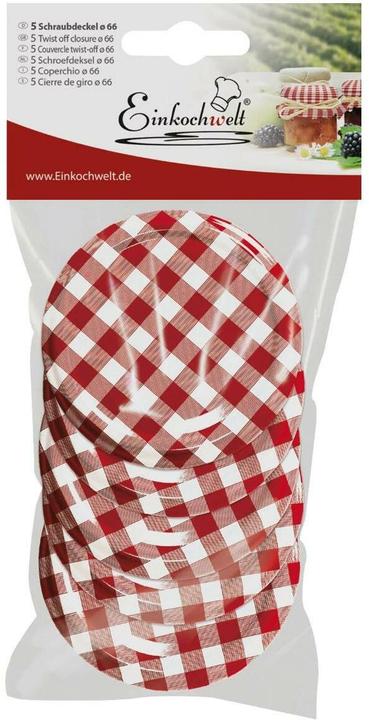 Einkochwelt Replacement cover (5 pcs.)