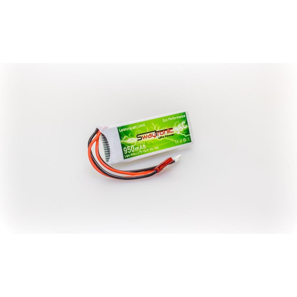 Thumbnail - Swaytronic LiPo 3. V35/0 Soft Case JSTWalkera Molex (3.70 V, 950 mAh)