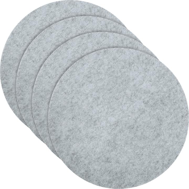 Actual product image Erwin Müller Filz-Tischset 4er-Pack (Ø 37 cm)