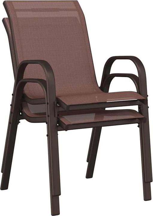 Produktbild vidaXL stapelbarer Gartenstuhl