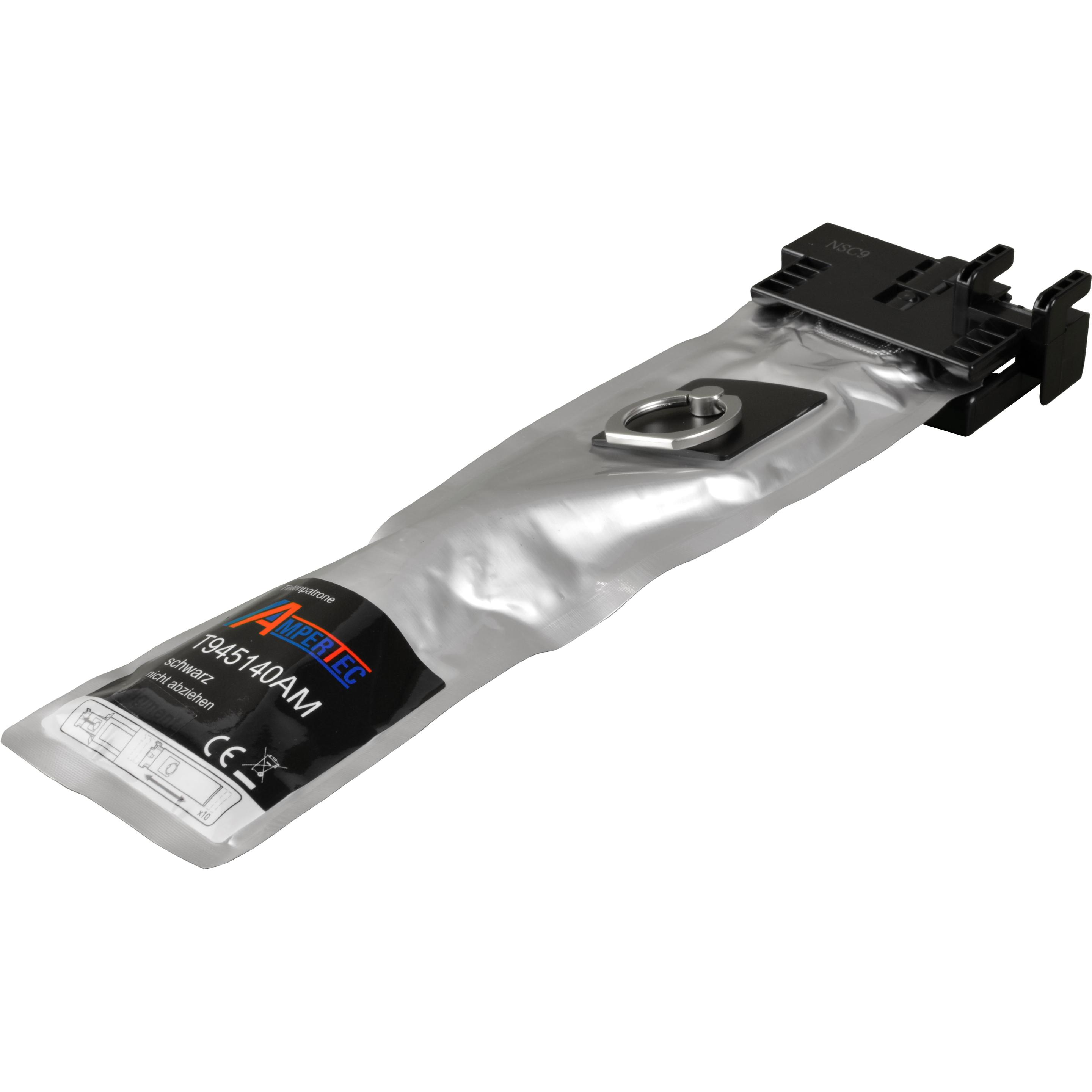 Ampertec, Druckerpatrone, Tinte ersetzt Epson C13T945140 T9451 black XL (BK)