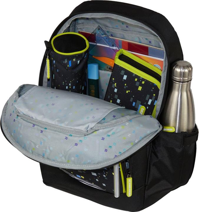 Actual product image Schneiders School bag set Spaceship black (21 l)
