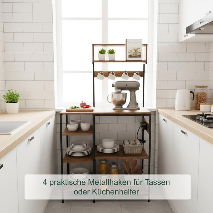 Immagine prodotto Relaxdays Küchenregal (40 x 82 x 151 cm)