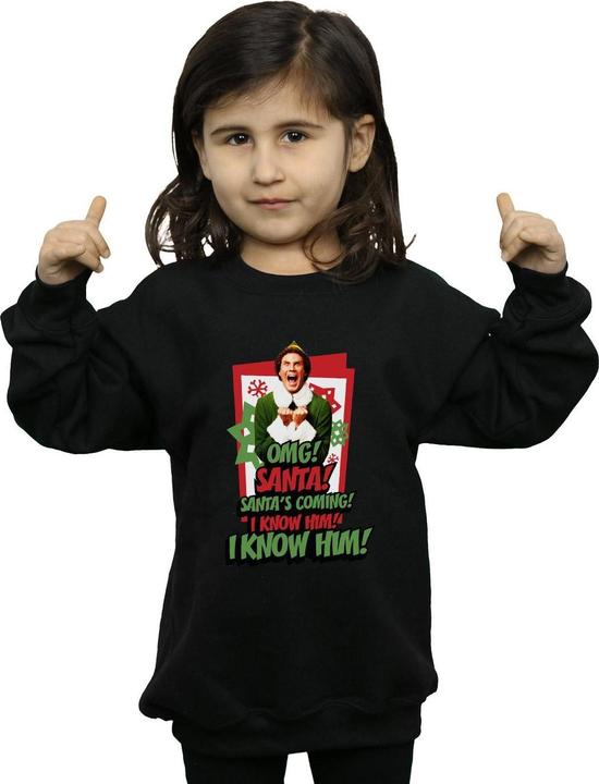 Produktbild Elf OMG Santa Sweatshirt Mädchen (140, 146)