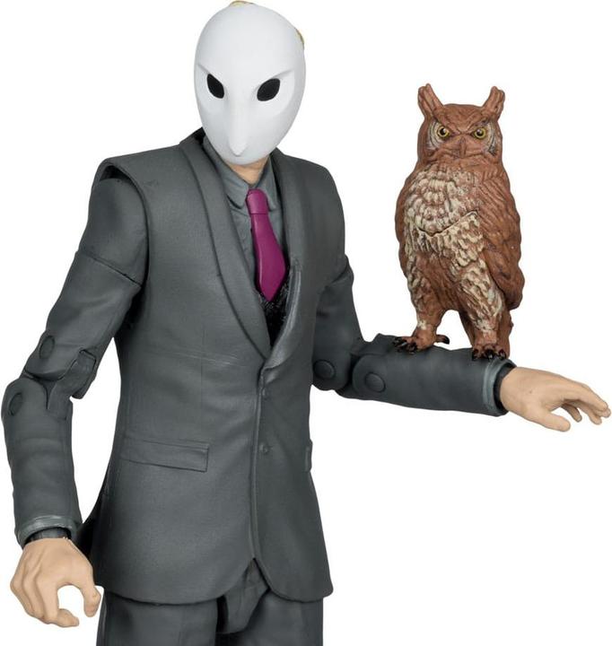 Actual product image McFarlane DC Multiverse action figures 3-pack Nightwing vs. Talon & Owl (Batman: The Court of Owls) (Gold Lab