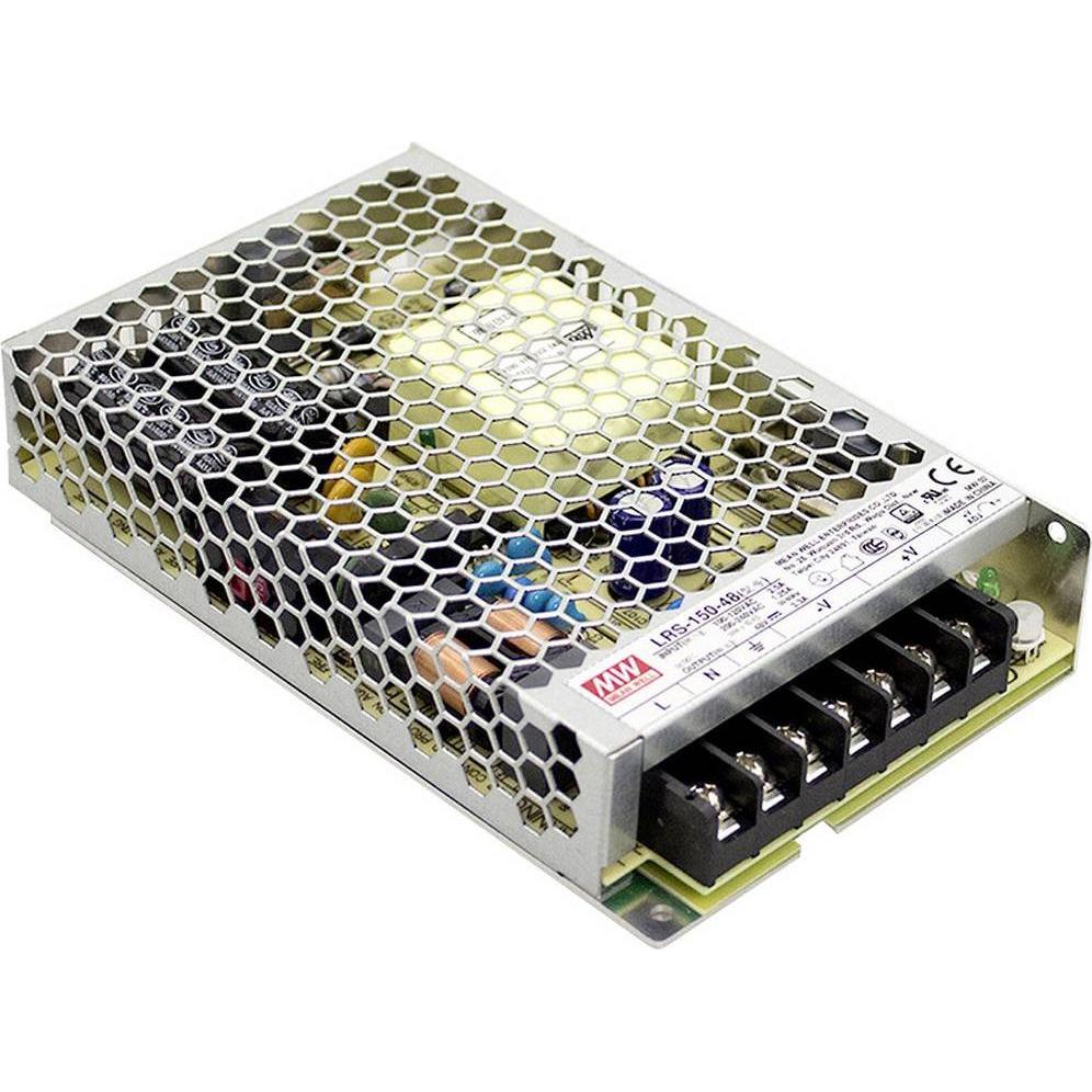 MeanWell, Convertitore di tensione, MEAN WELL LRS-150-36, 150 W, 170 - 264 V, Metallisch, RoHS, 97 mm, 159 mm