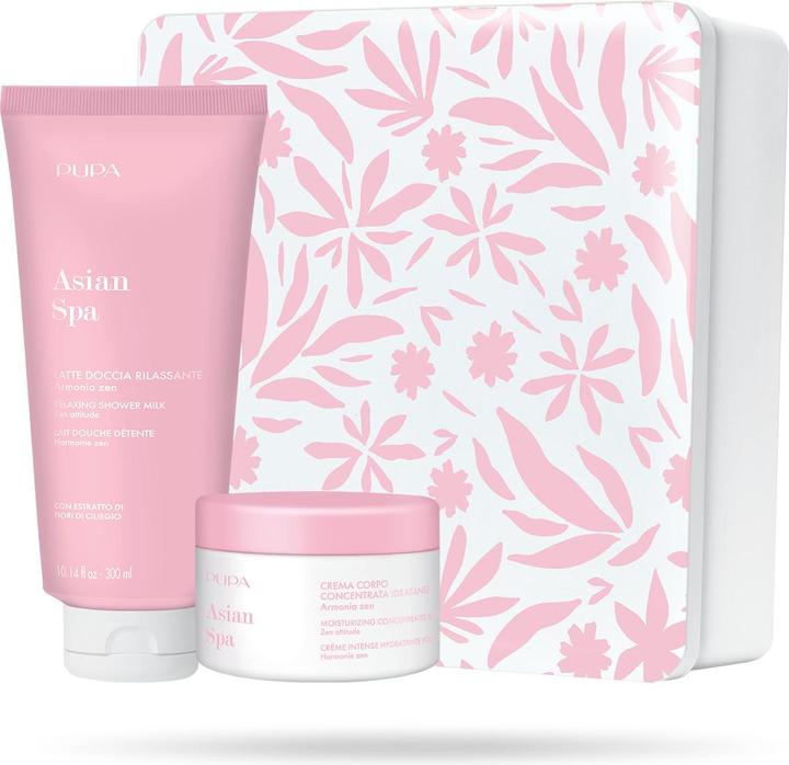 Immagine prodotto Pupa Milano Asian Spa Kit 2 Latte Doccia e Crema Corpo (Set per la cura dei capelli)