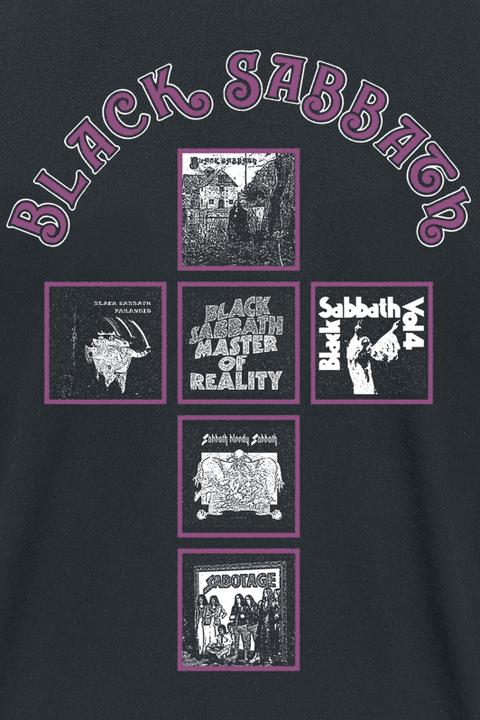 Produktbild Black Sabbath Album Covers Cross (S)