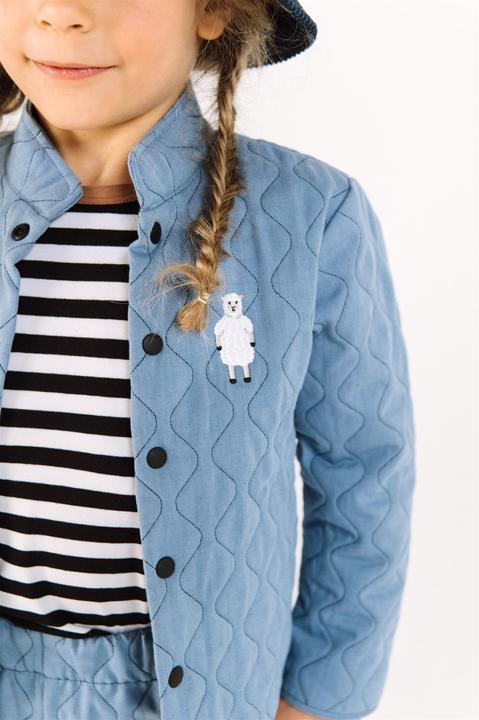 Produktbild Hebe Jacke mit gesticktem Schaf (110, 116)