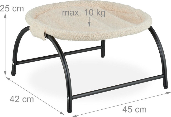 Image du produit Relaxdays Hamac pour chats (Chat)