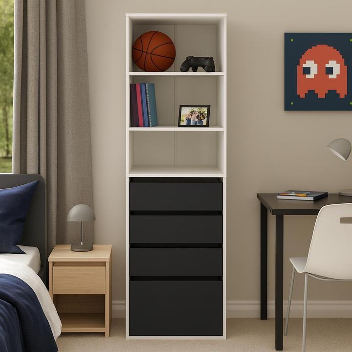 Actual product image HTI-Line Kommode Nina XXL (50 x 40 x 161 cm)