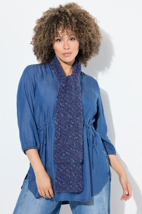 Immagine prodotto Ulla Popken Sciarpa piccola di maglia mélange a costine