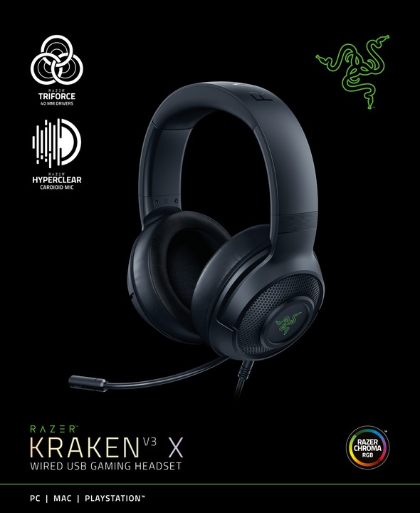 Produktbild Razer Kraken V3 X (Kabelgebunden)