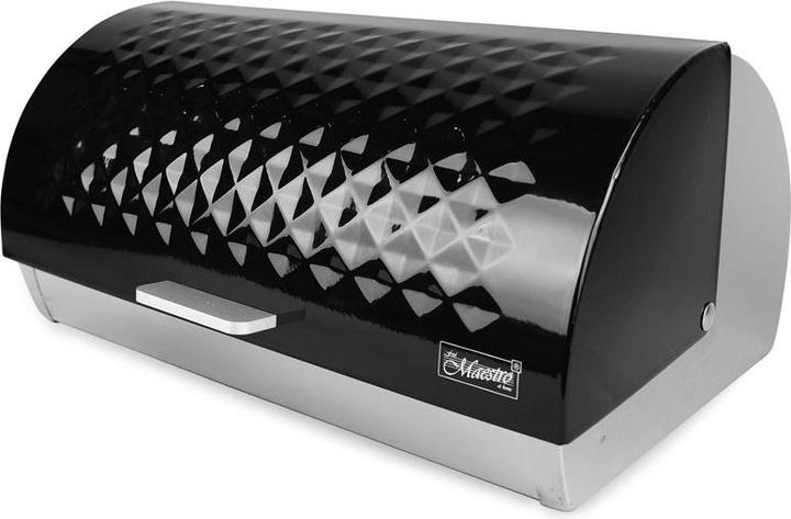 Image du produit Maestro Boîte à pain noire MR-1676