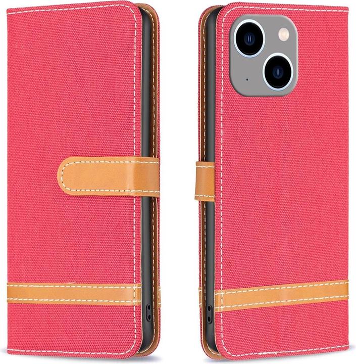 Actual product image König Design Mobile phone case protection for Apple iPhone 15 Plus Case Cover Wallet Flap Case Cases (Apple iPhone 15 Plus)