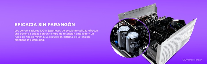Image du produit NZXT C1200 Gold ATX 3.1 blanc | Alimentation PC 1200W (1200 W)