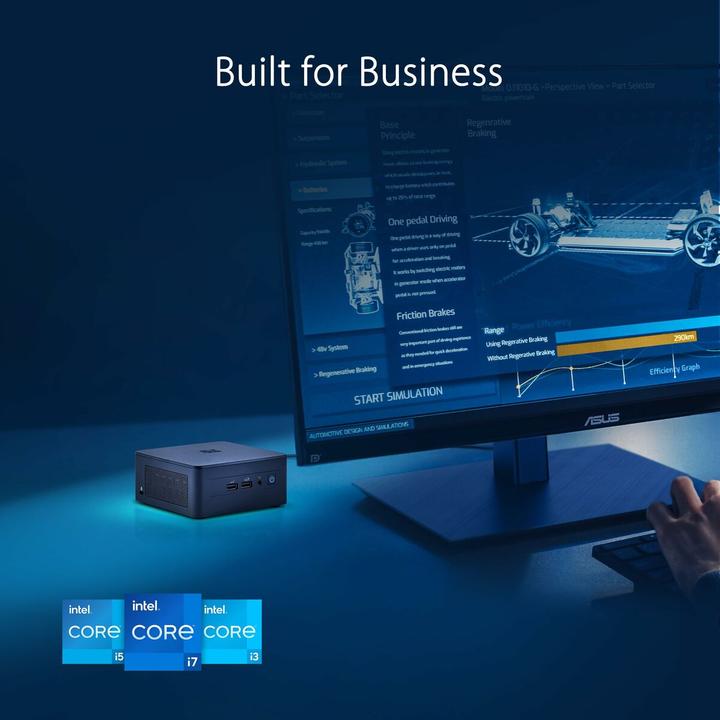 Actual product image ASUS RNUC13ANKI700002I BB i7-1360P (Intel Core i7-1360P)