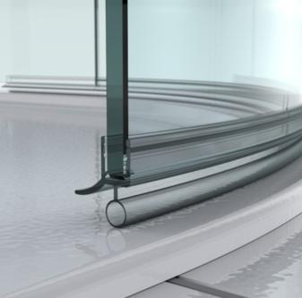 Image du produit Pauli+Sohn Joints de porte de douche pour les douches rondes