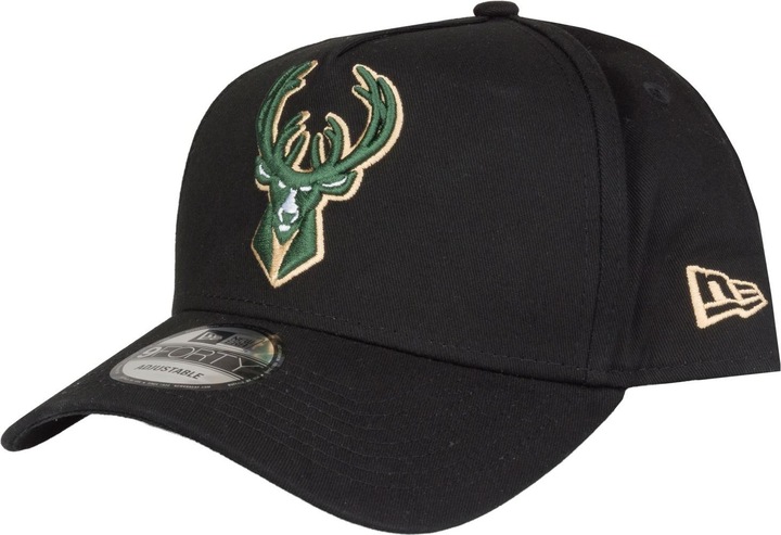 Image du produit New Era Casquette Snapback 9Forty A-Frame - Milwaukee Bucks (Taille unique)
