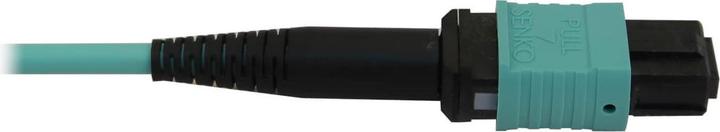 Actual product image Eaton 40/100/400G Multimode 50/125 OM3 Fibre Optic Cable 12F MTP/MPO-PC to 4x Duplex LC/PC (5 m)