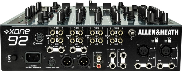 Actual product image Allen & Heath Xone:92 Mk2 (Studio- and Livemixer)