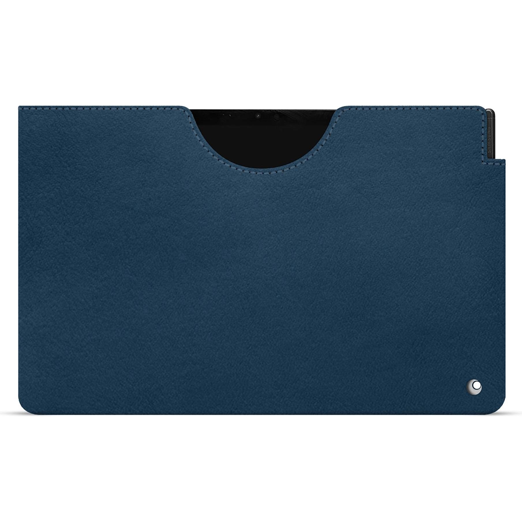 Noreve Lederschutzhülle (Galaxy Tab S9), Tablet Hülle, Blau