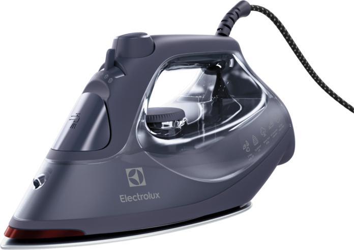 Actual product image Electrolux E6SI1-4MN Dry & Steam iron Glissium soleplate Navy (2500 W, 200 g/min)