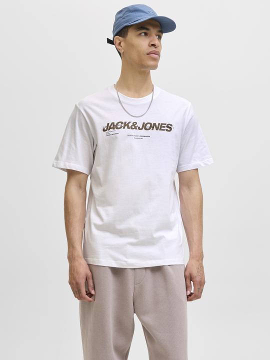Produktbild Jack & Jones Gedruckt Rundhalsausschnitt T-shirt T-shirt (L)