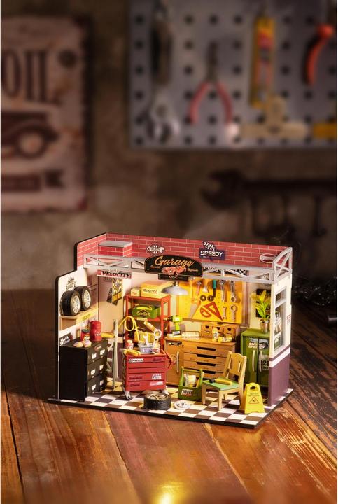 Actual product image Rolife Garage Workshop - Miniature house