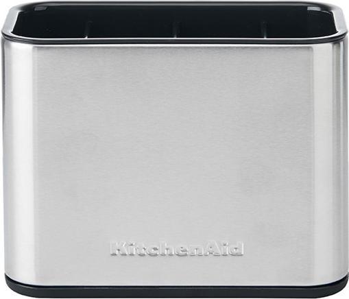 KitchenAid Ka Porta Spazzole Per Lavello In Acciaio Inox