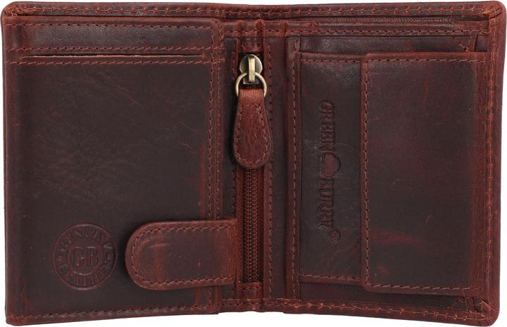 Immagine prodotto Greenburry Portafoglio robusto in pelle con protezione RFID 8,5 cm